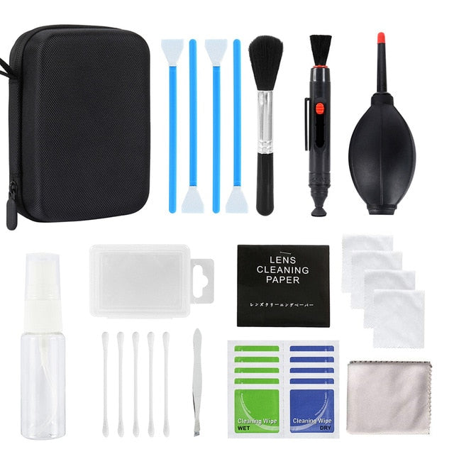Kit Profissional para Limpeza de Lentes e Aparelhos Eletrônicos